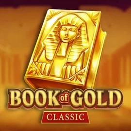 Book of Gold Classic slot logo by Playson at Tikitaka Casino
