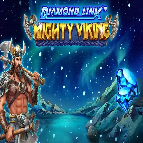 Diamond Link Mighty Viking by Greentube, showcased at tikitakasnl.com – game logo