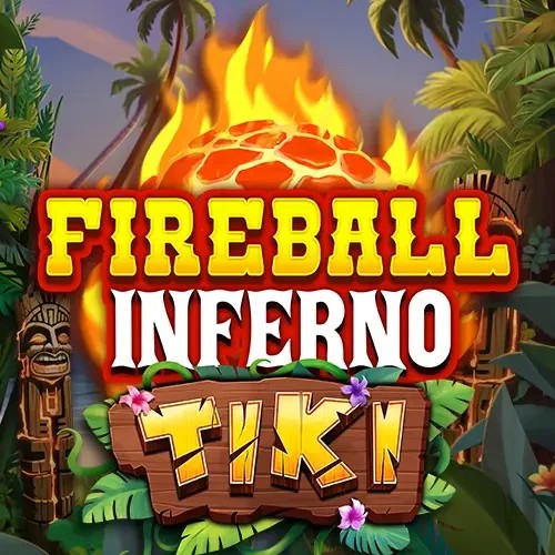 Fireball Inferno Tiki slot visual from NetEnt available on tikitakasnl.com