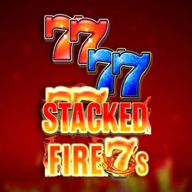 Stacked Fire 7s logo by Inspired Gaming at Tikitaka Casino