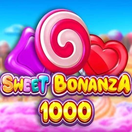 Sweet Bonanza 1000 slot visual from Pragmatic Play available on tikitakasnl.com