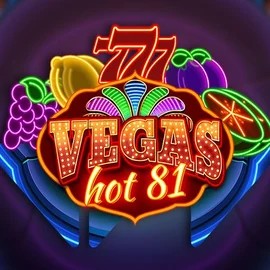 Vegas Hot 81 slot logo by Wazdan at Tikitaka Casino